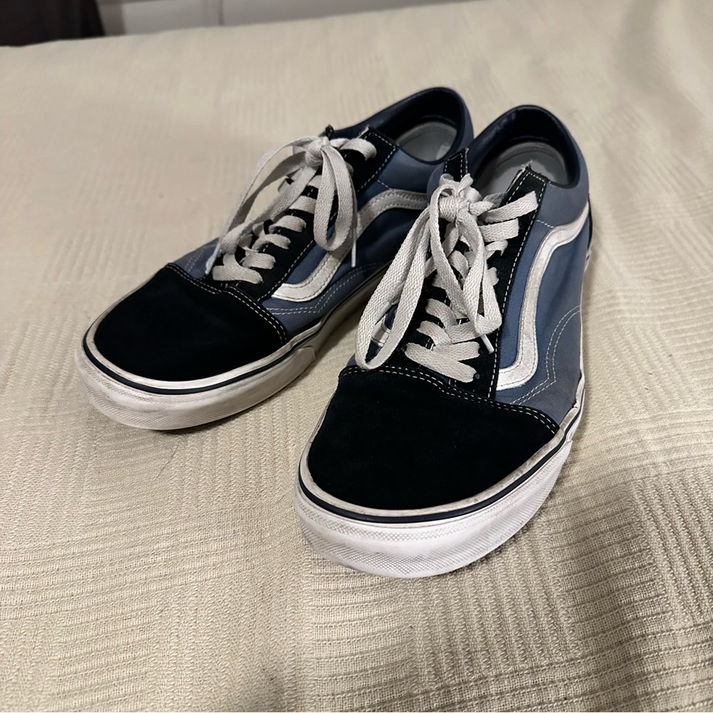Vans navy/black Old Skool low-tops